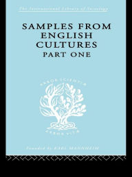 Title: Samples from English Cultures: Part 1, Author: Josephine Klein