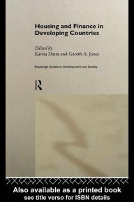 Title: Housing and Finance in Developing Countries, Author: Kavita Datta
