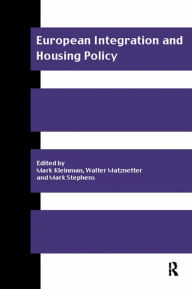 Title: European Integration and Housing Policy, Author: Mark Kleinman