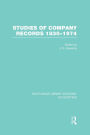 Studies of Company Records (RLE Accounting): 1830-1974