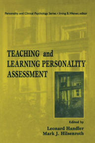Title: Teaching and Learning Personality Assessment, Author: Leonard Handler