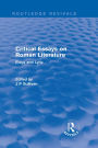 Critical Essays on Roman Literature: Elegy and Lyric