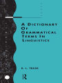 A Dictionary of Grammatical Terms in Linguistics