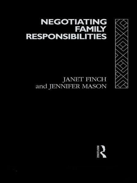 Negotiating Family Responsibilities