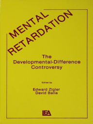 Title: Mental Retardation: The Developmental-difference Controversy, Author: E. Zigler