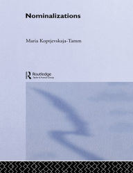 Title: Nominalizations, Author: Maria Koptjevskaja-Tamm