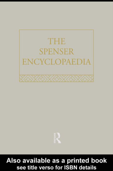 The Spenser Encyclopedia