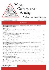 Title: Culture, Technology, and Development: In Memory of Jan Hawkins:a Special Issue of mind, Culture, and Activity, Author: Michael Cole