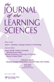 Title: Design-based Research: Clarifying the Terms. A Special Issue of the Journal of the Learning Sciences, Author: Sasha A. Barab