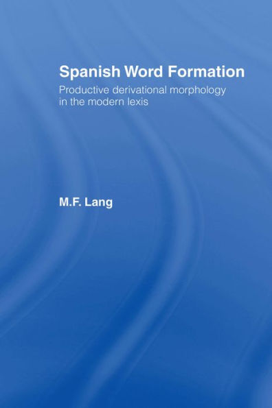 Spanish Word Formation