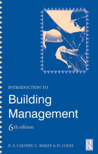 Title: Introduction to Building Management, Author: D. Coles