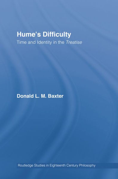 Hume's Difficulty: Time and Identity in the Treatise