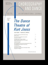 Title: The Dance Theatre of Kurt Jooss, Author: Suzanne Walther
