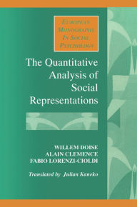 Title: The Quantitative Analysis of Social Representations, Author: Alain Clemence