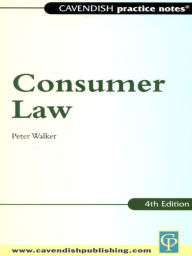Title: Practice Notes on Consumer Law, Author: Peter Walker