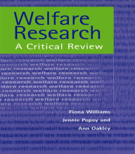 Title: Welfare Research, Author: Fiona William