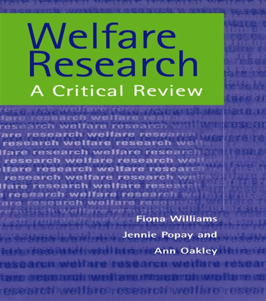 Welfare Research