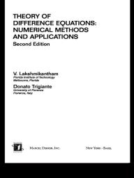 Title: Theory Of Difference Equations Numerical Methods And Applications, Author: V. Lakshmikantham