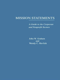 Title: Mission Statements, Author: John W. Graham