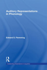 Title: Auditory Representations in Phonology, Author: Edward S. Flemming