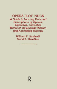 Title: Opera Plot Index, Author: David Hamilton