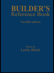 Title: Builder's Reference Book, Author: Leslie Black