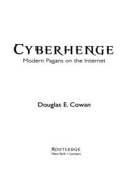 Title: Cyberhenge: Modern Pagans on the Internet, Author: Douglas E. Cowan