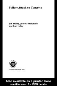 Title: Sulfate Attack on Concrete, Author: J. Marchand