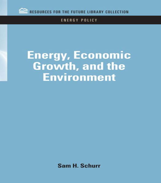 Energy, Economic Growth, and the Environment