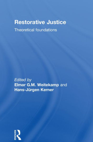 Restorative Justice: Theoretical foundations