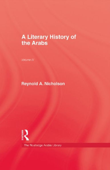 A Literary History of the Arabs