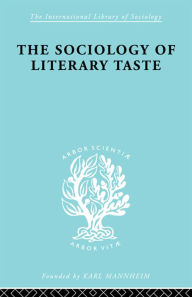 Title: Sociology Lit Taste Ils 90, Author: Levin L. Schucking
