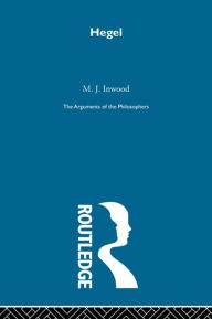 Title: Hegel-Arg Philosophers, Author: M. J. Inwood