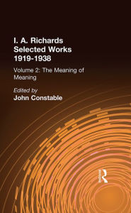 Title: Meaning Of Meaning V 2, Author: John Constable
