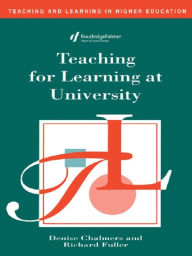 Title: Teaching for Learning at University, Author: Denise Chalmers