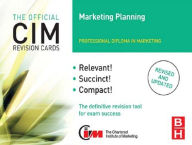 Title: CIM Revision Cards Marketing Planning, Author: Karen Beamish