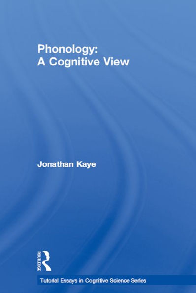 Phonology: A Cognitive View