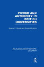 Power & Authority in British Universities