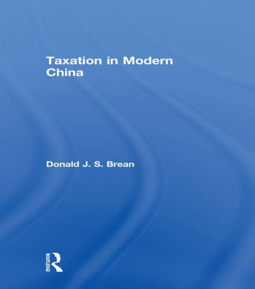 Taxation in Modern China