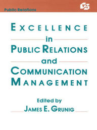 Title: Excellence in Public Relations and Communication Management, Author: James E. Grunig