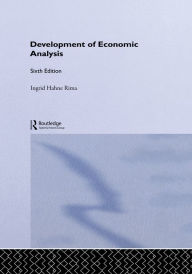 Title: Development of Economic Analysis, Author: Ingrid H. Rima