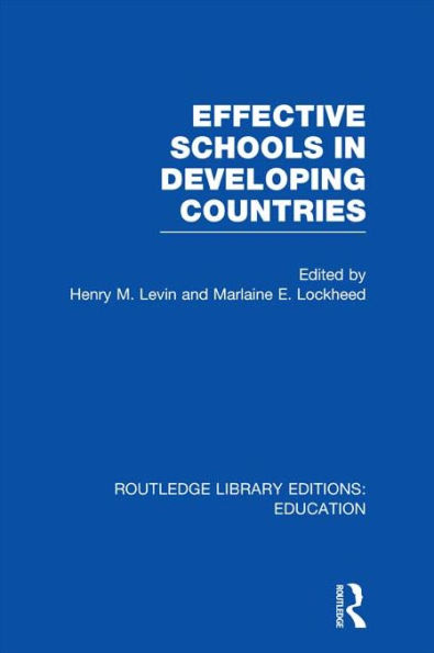 Effective Schools in Developing Countries