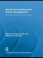 Social Accounting and Public Management: Accountability for the Public Good