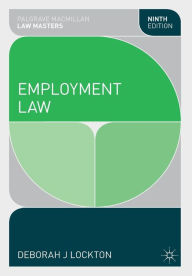 Title: Employment Law, Author: Deborah Lockton