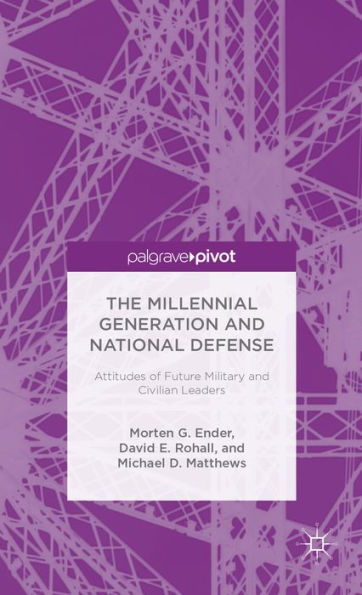 The Millennial Generation and National Defense: Attitudes of Future Military Civilian Leaders