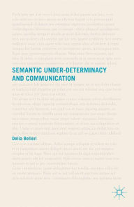 Title: Semantic Under-determinacy and Communication, Author: D. Belleri