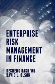 Title: Enterprise Risk Management in Finance, Author: David L. Olson