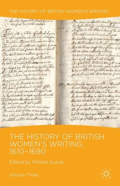 The History of British Women's Writing, 1610-1690: Volume Three