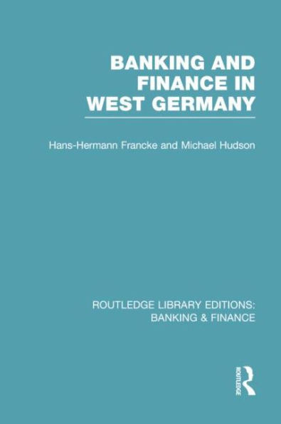 Banking and Finance West Germany (RLE & Finance)