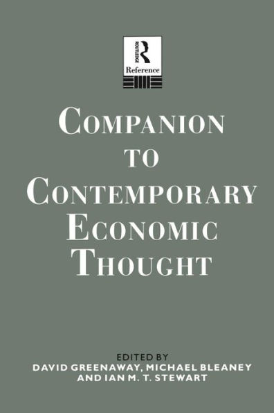 Companion to Contemporary Economic Thought